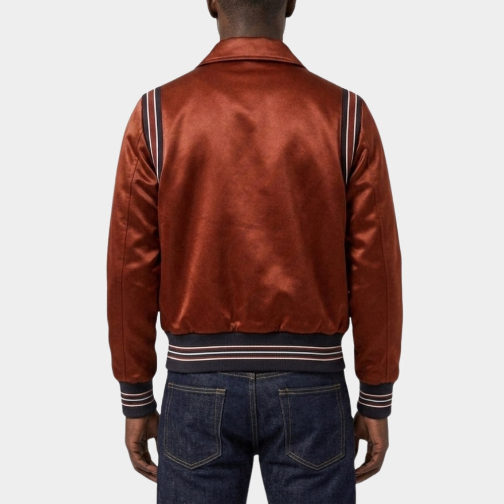 Camp Rock 3 Nick Jonas Red Varsity Jacket