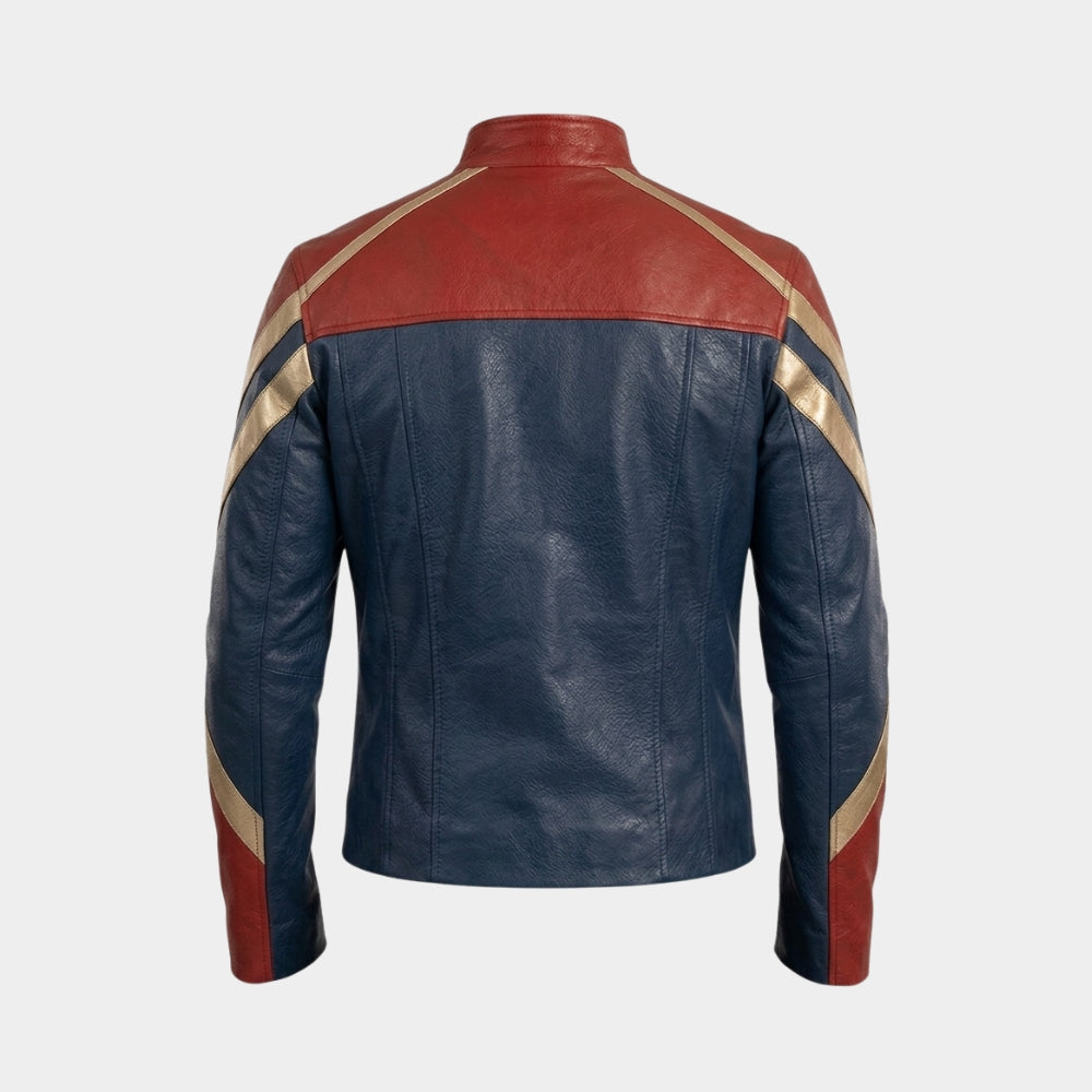 Captain Marvel Carol Danvers Leather Jacket