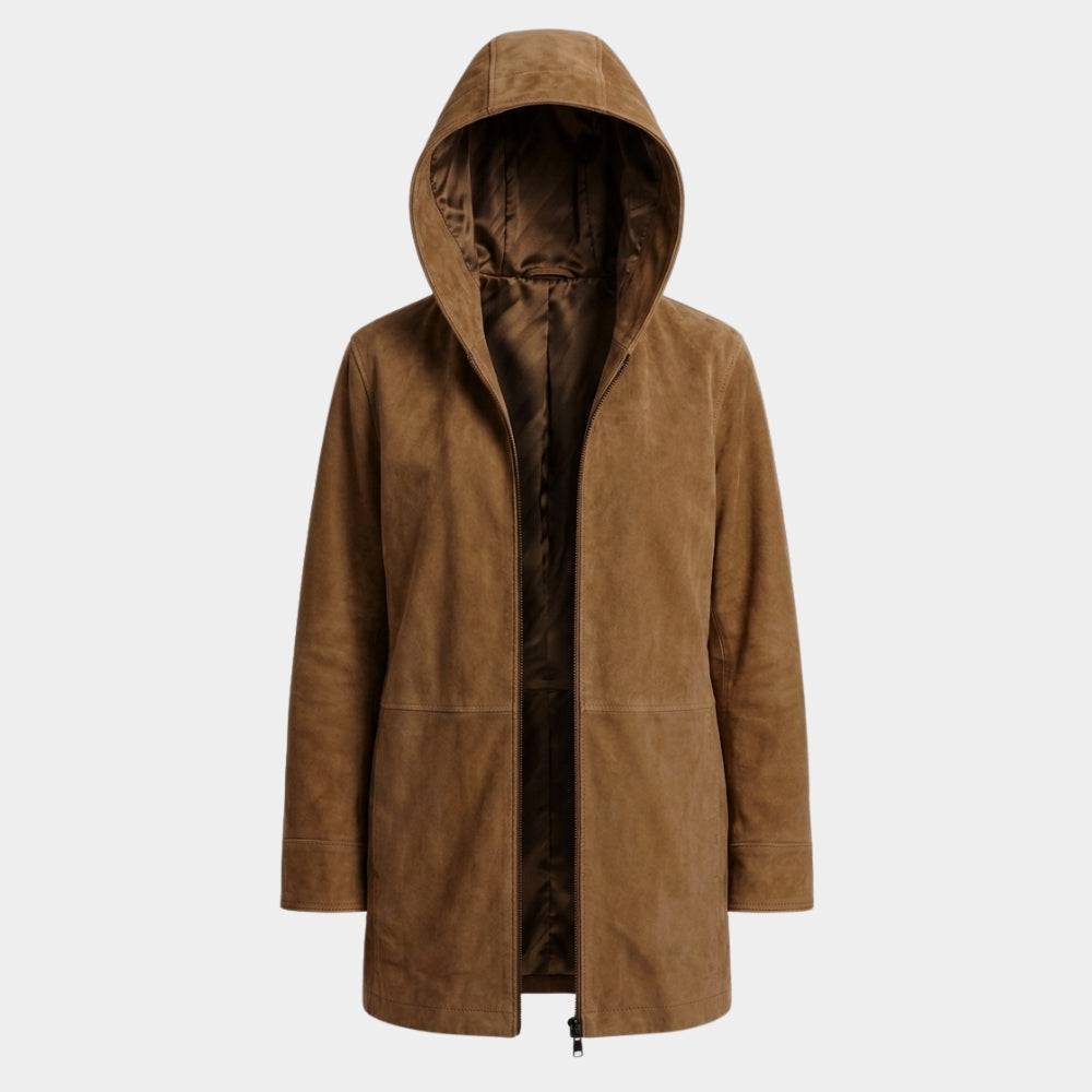 Carrie Summer Howell Tan Hooded Jacket