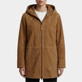 Carrie Summer Howell Tan Hooded Jacket
