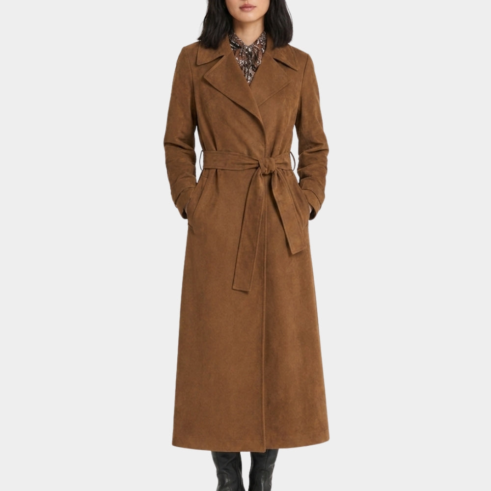 Clayface Jessica Grundle Tan Longcoat