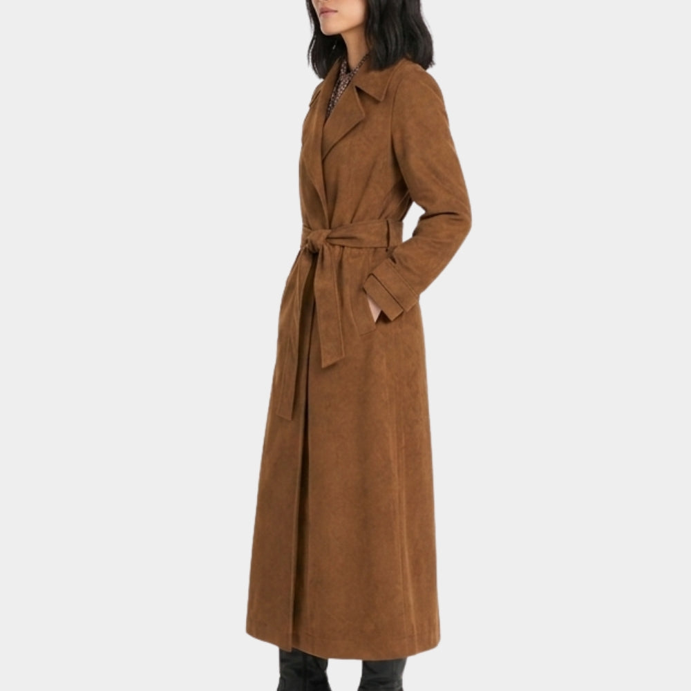 Clayface Jessica Grundle Tan Longcoat