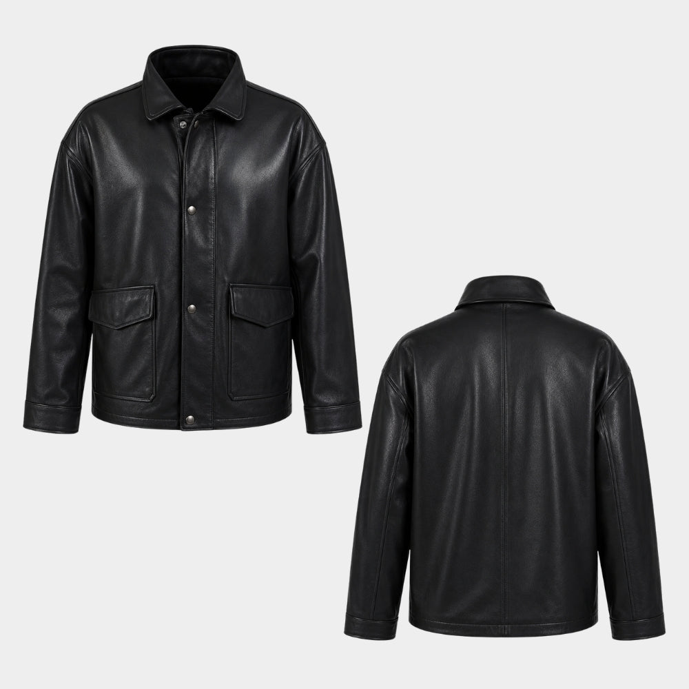 Clayface Naomi Ackie Black Leather Jacket