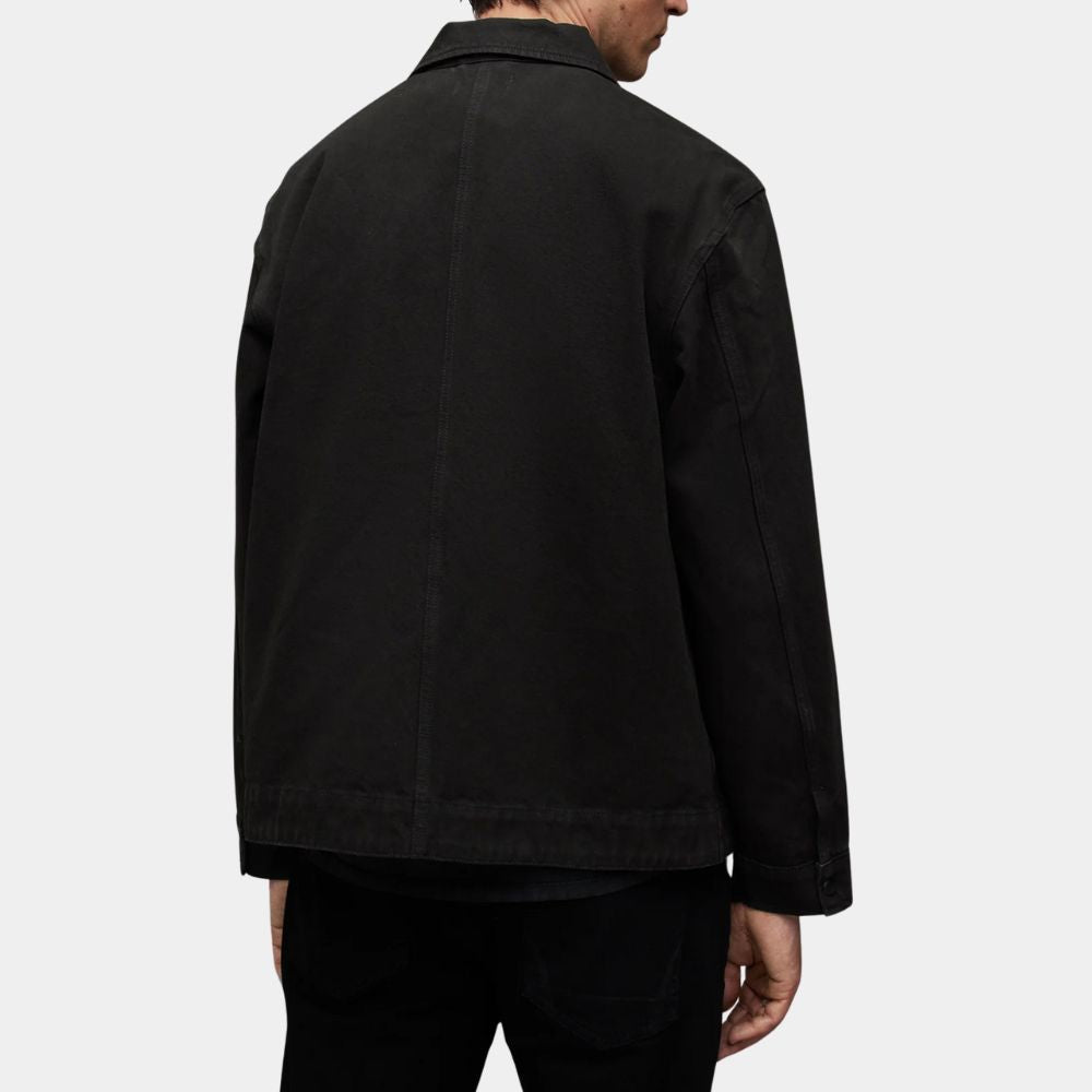 Countdown Mark Meachum Dark Grey Cotton Jacket - Back View