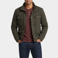 Crew Girl Samuel Braun Green Trucker Jacket