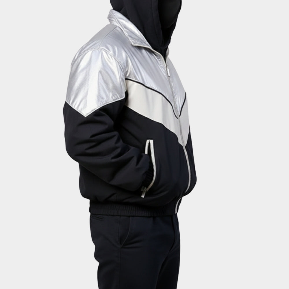 Crime 101 Barry Keoghan Track Jacket