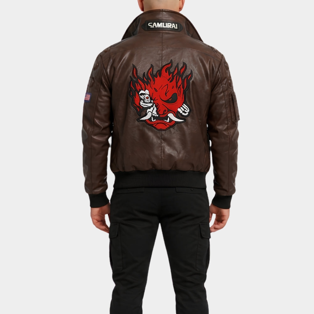 Cyberpunk Edgerunners 2077 Samurai V Jacket