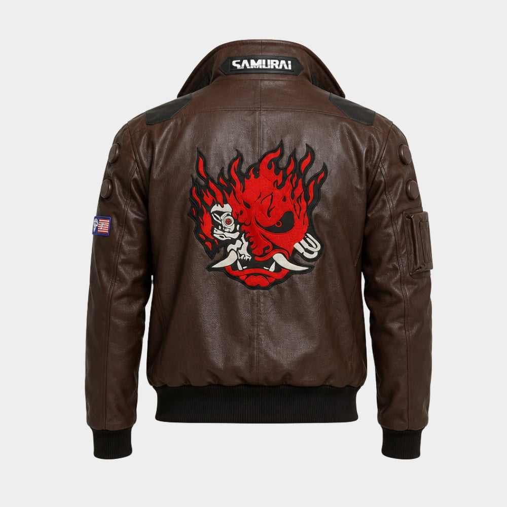 Cyberpunk Edgerunners 2077 Samurai V Jacket