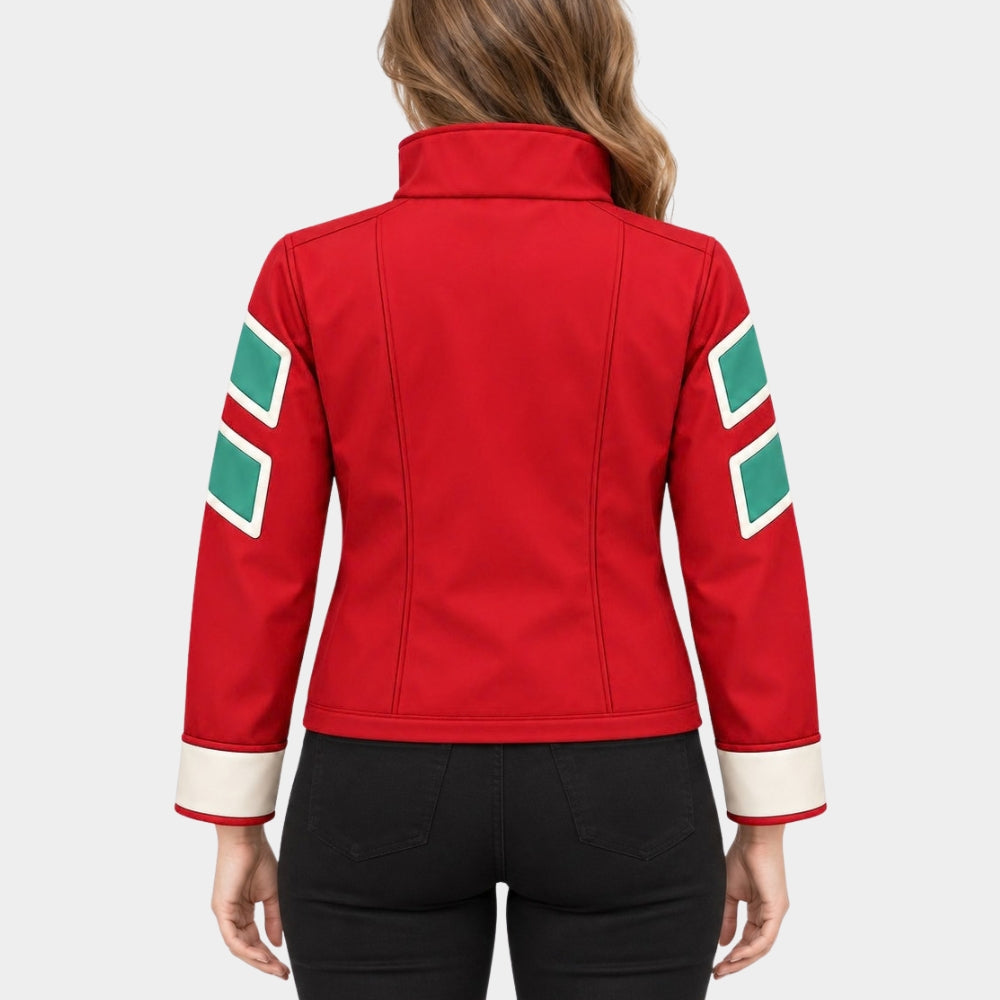 Dandadan Momo Ayase Red Jacket