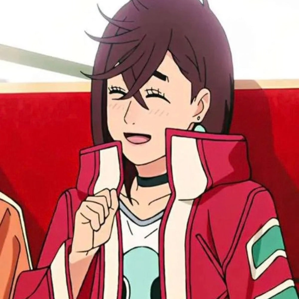 Dandadan Momo Ayase Red Jacket