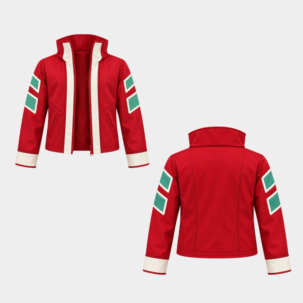 Dandadan Momo Ayase Red Jacket