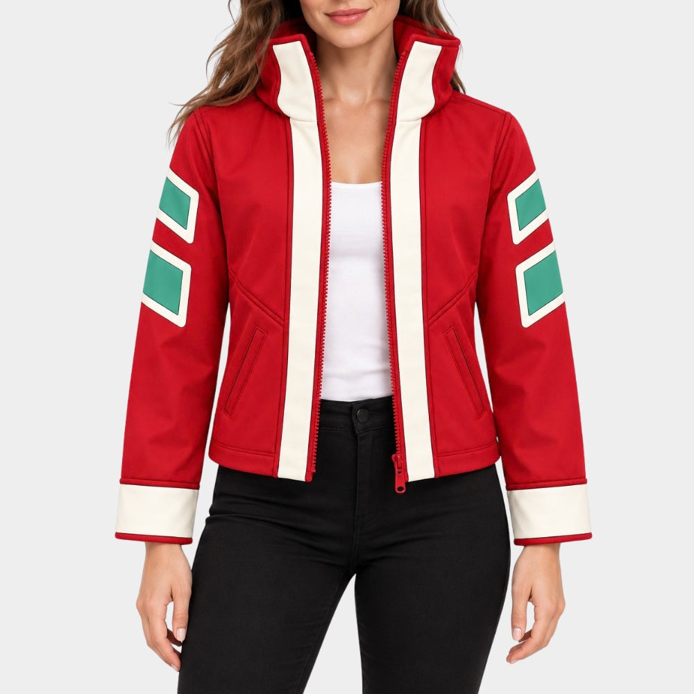 Dandadan Momo Ayase Red Jacket