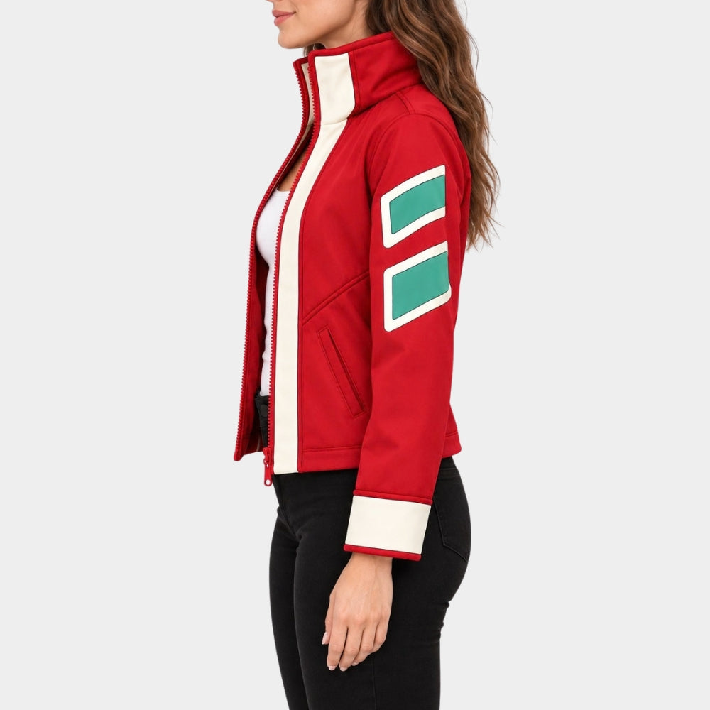 Dandadan Momo Ayase Red Jacket