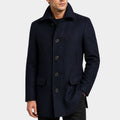 Dark Matter Joel Edgerton Black Wool Coat