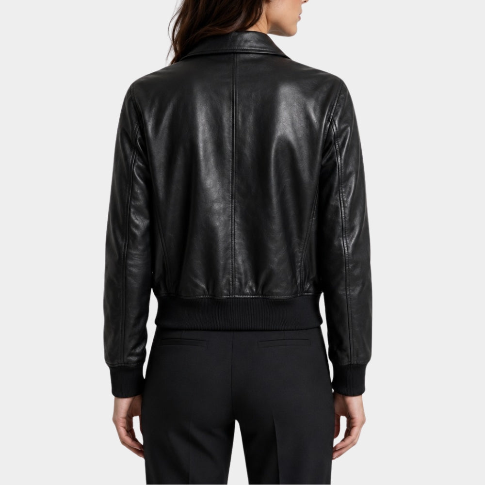 Dark Matter Jennifer Connelly Black Leather Jacket