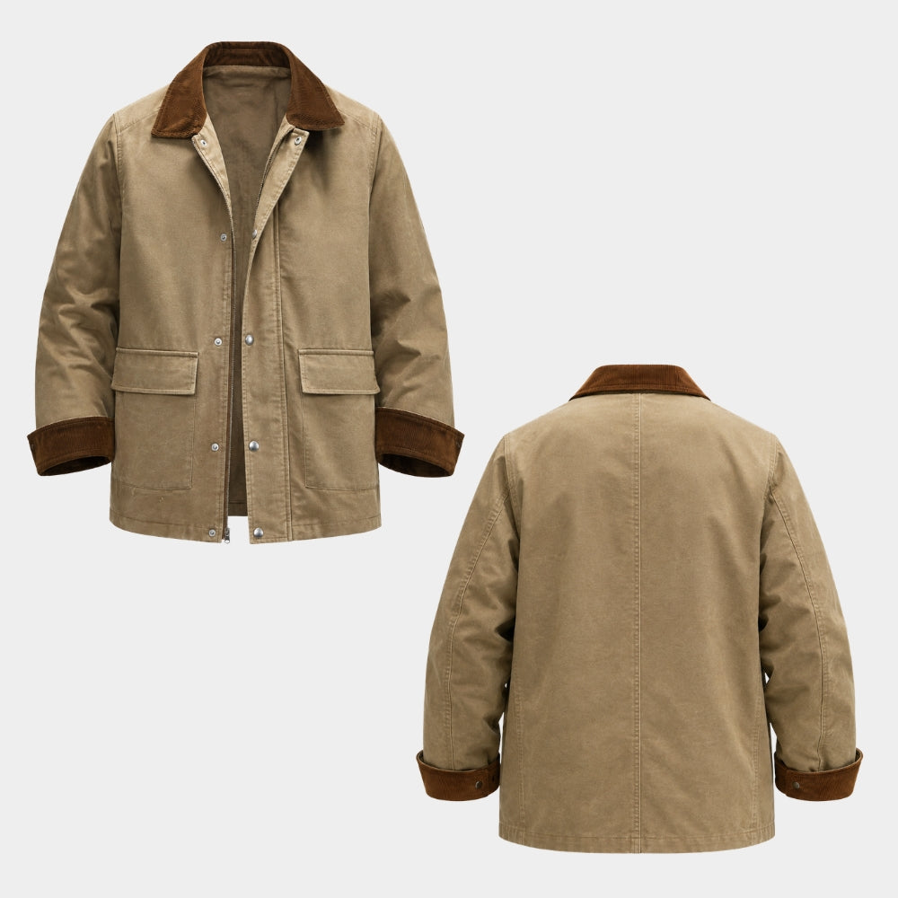 Dead Howling Megan Beige Cotton Jacket