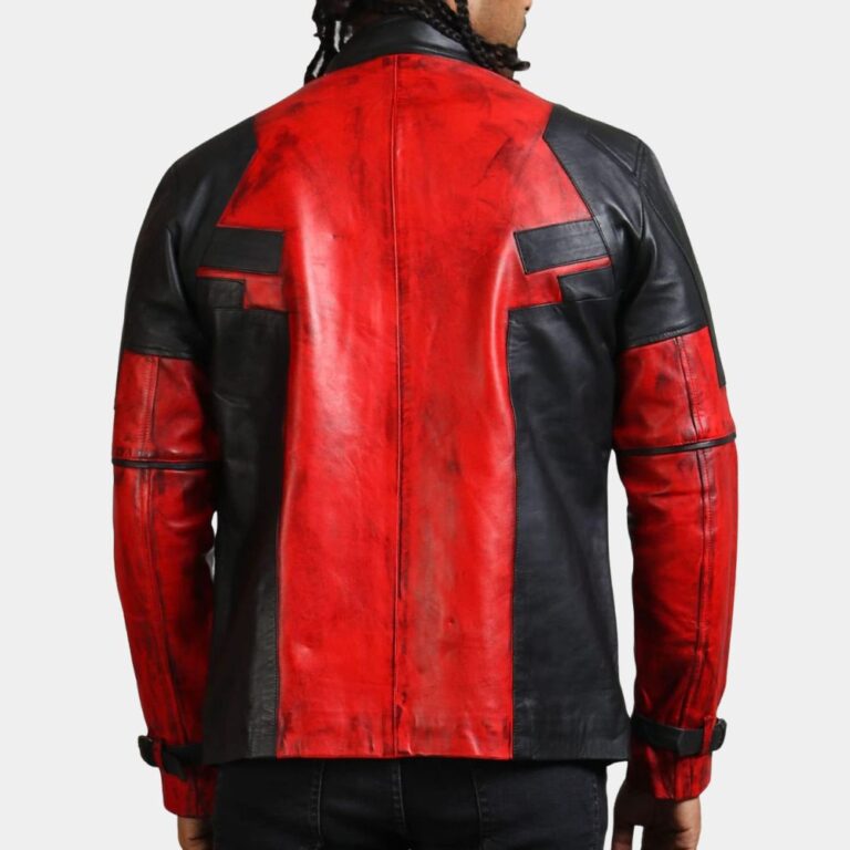 Deadpool 3 Couple Costume Leather Jacket