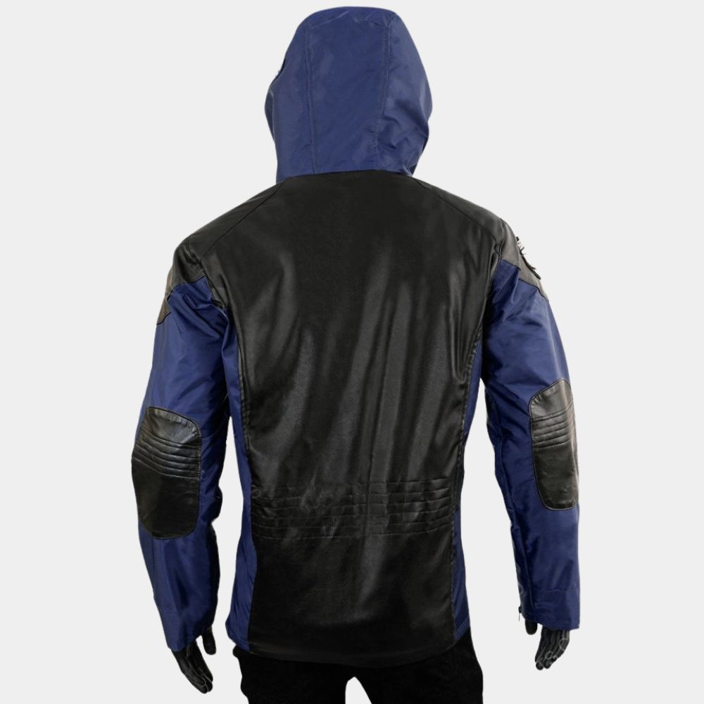 Death Stranding Sam Porter Bridges aka Norman Reedus Blue Jacket -Mannequin Back Vew