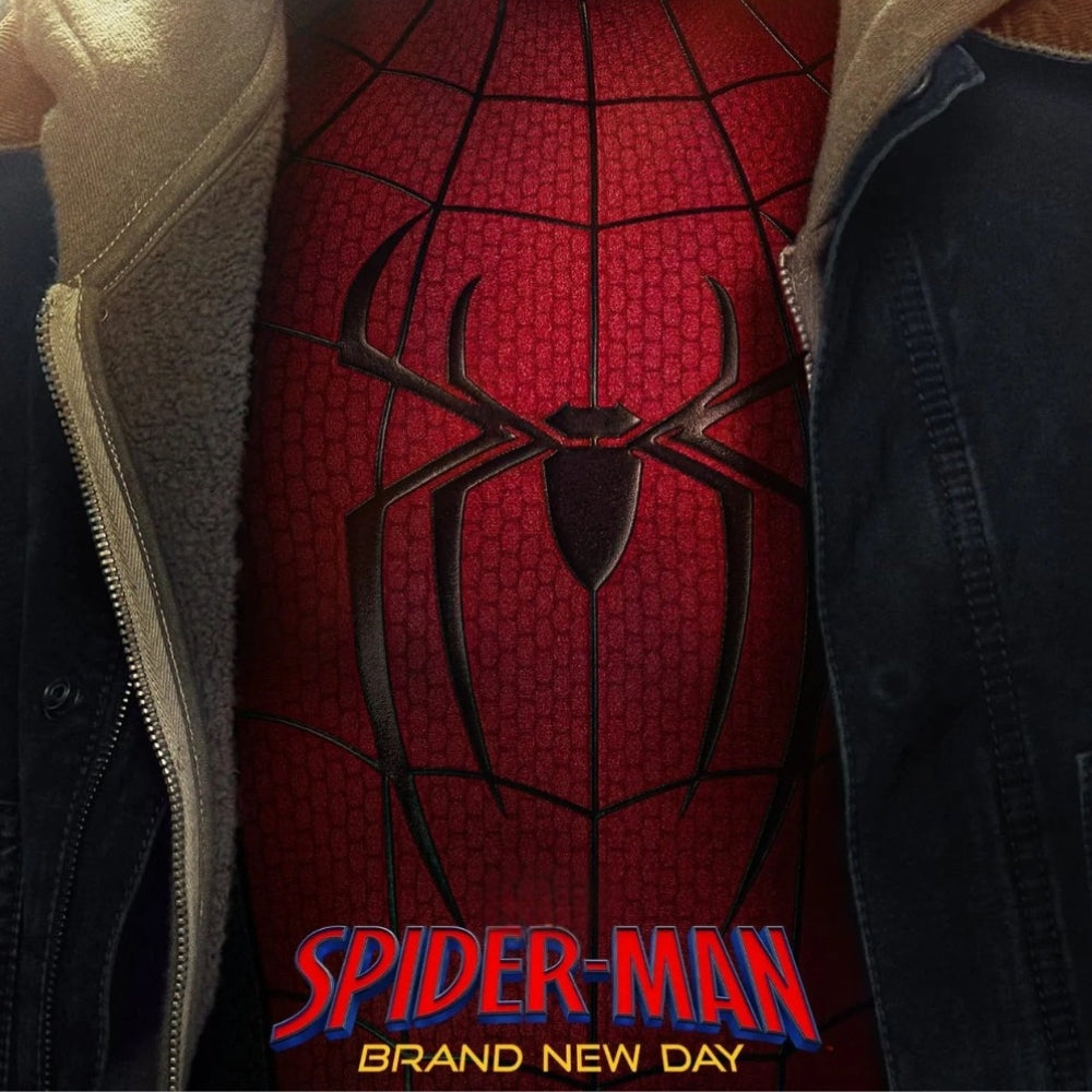 Spider Man Brand New Day Black Leather Spider Jacket