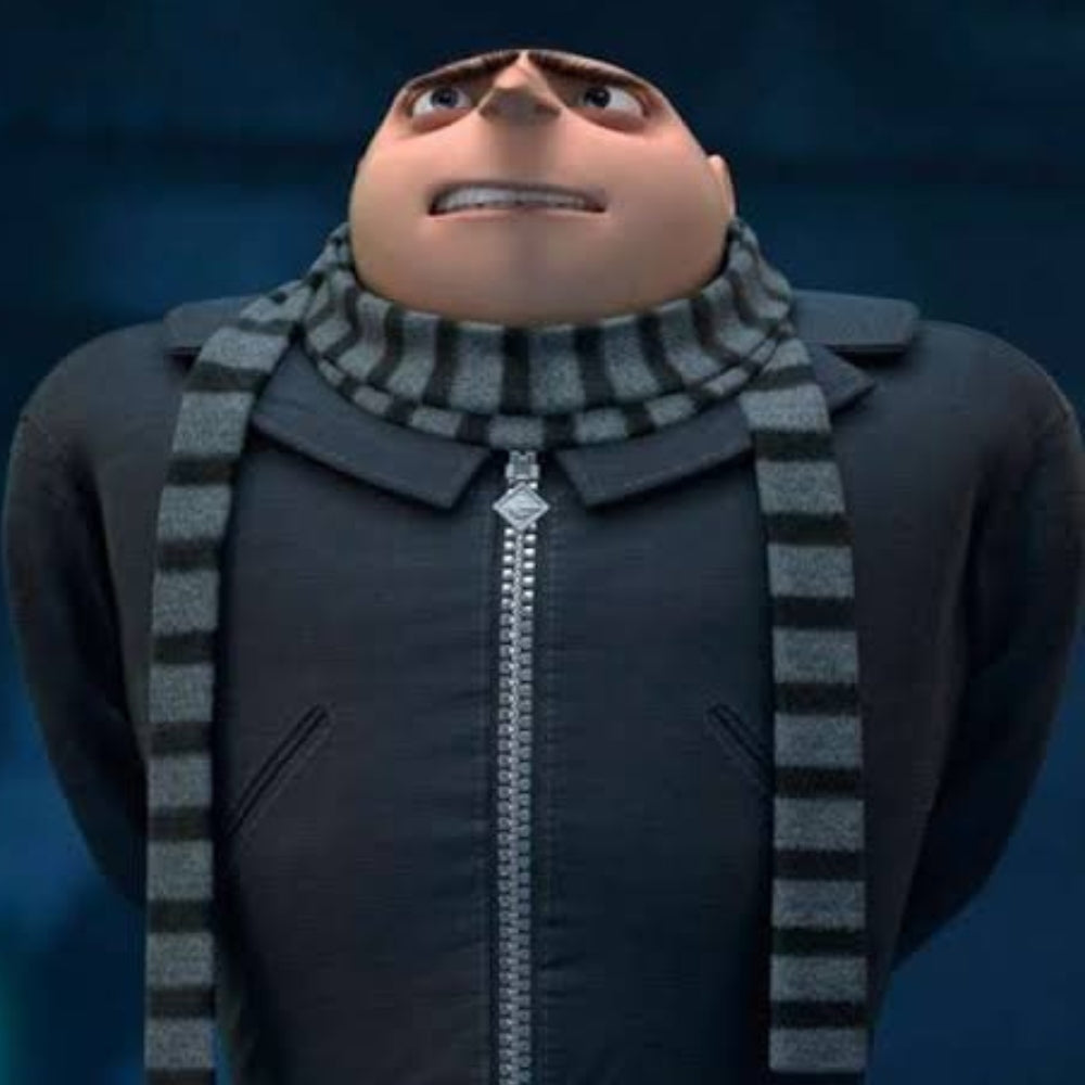 Gru Black Cotton Jacket