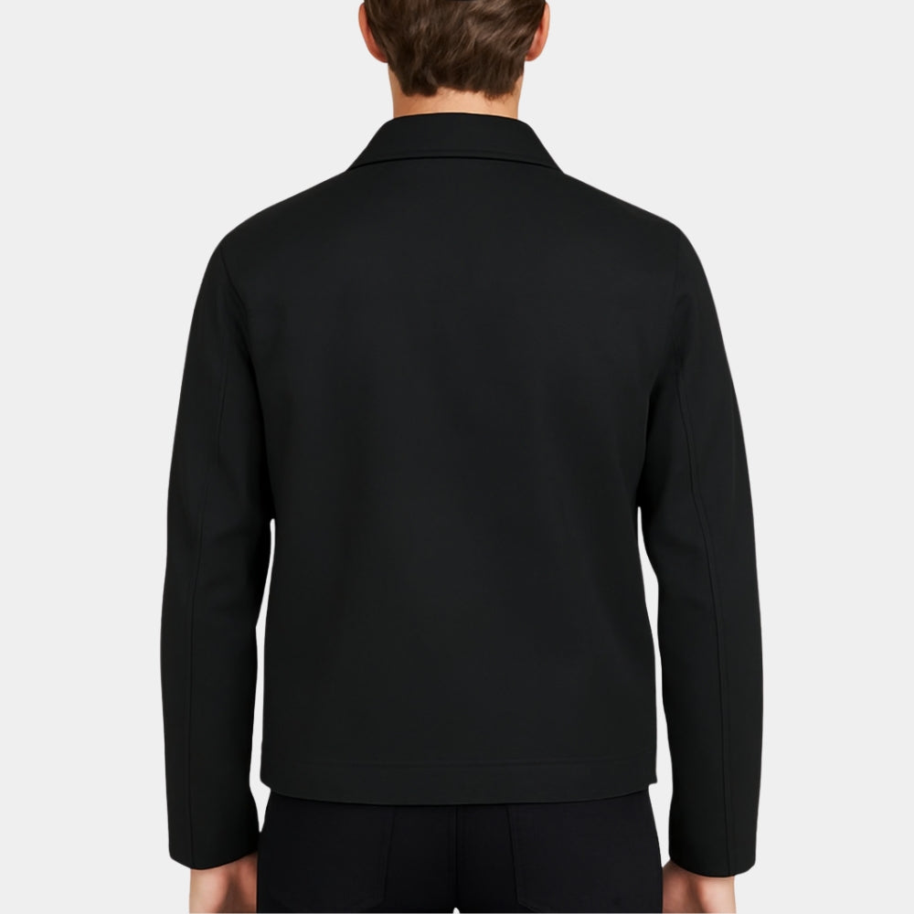 Despicable Me  Steve Carell aka Gru Black Cotton Jacket - Back View