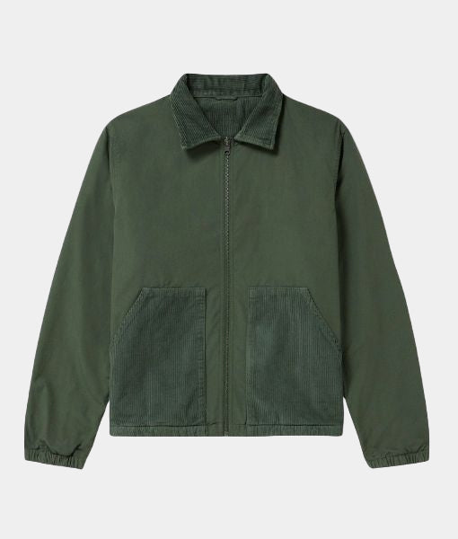 Diego Luna Grey Cotton Jacket