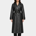 Doctor X Kim Ji-won Black Leather Trench