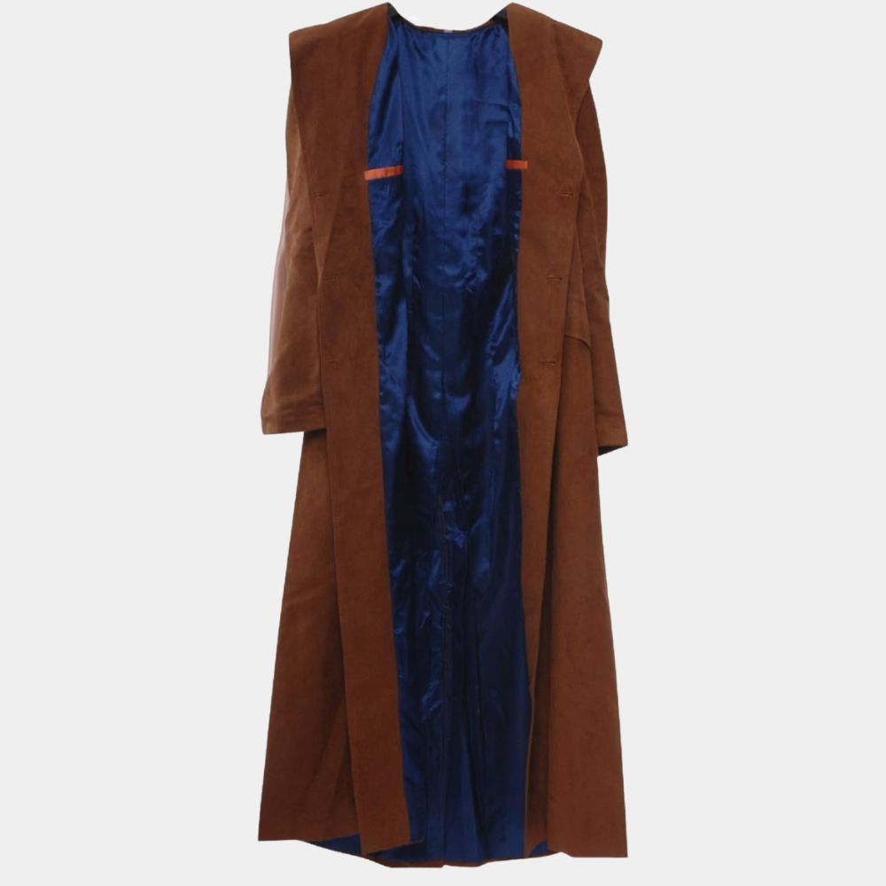 Doctor Who 10th Doctor Long Trench Coat - Mannequin Front Inner View