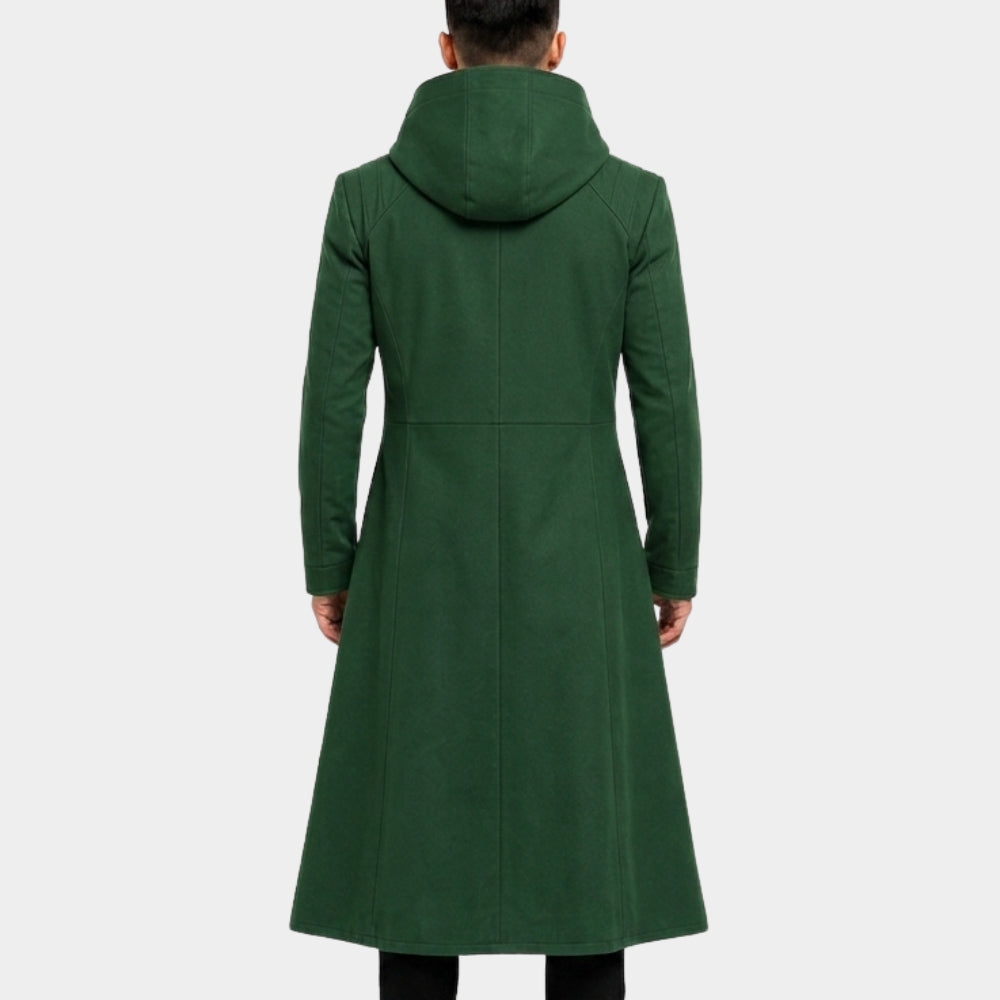Avengers Doomsday Doctor Doom Green Hooded Coat