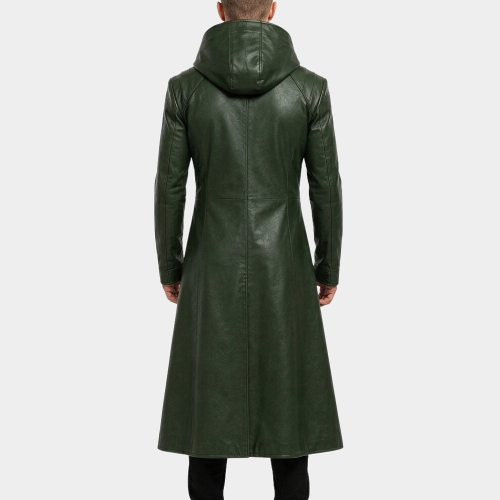 Avengers Doomsday Doctor Doom Green Hooded Coat