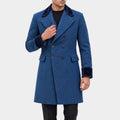 Ebenezer A Christmas Carol Johnny Depp Blue Overcoat