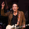Echo In The Canyon  Jakob Dylan Brown Suede Leather Jacket - Character Front View