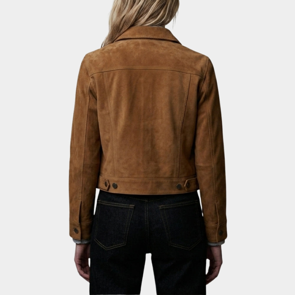 Emma Brunner Suede Leather Jacket