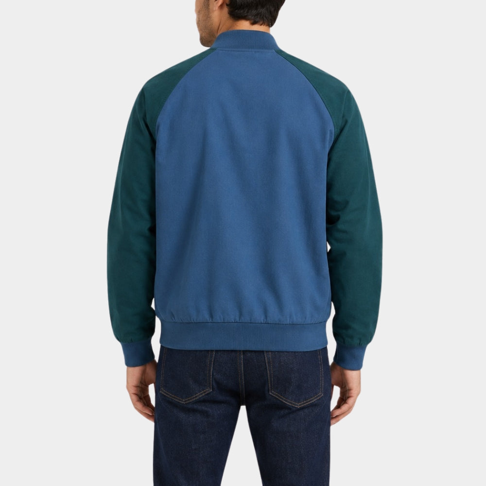 Ewan McGregor Blue Bomber Jacket