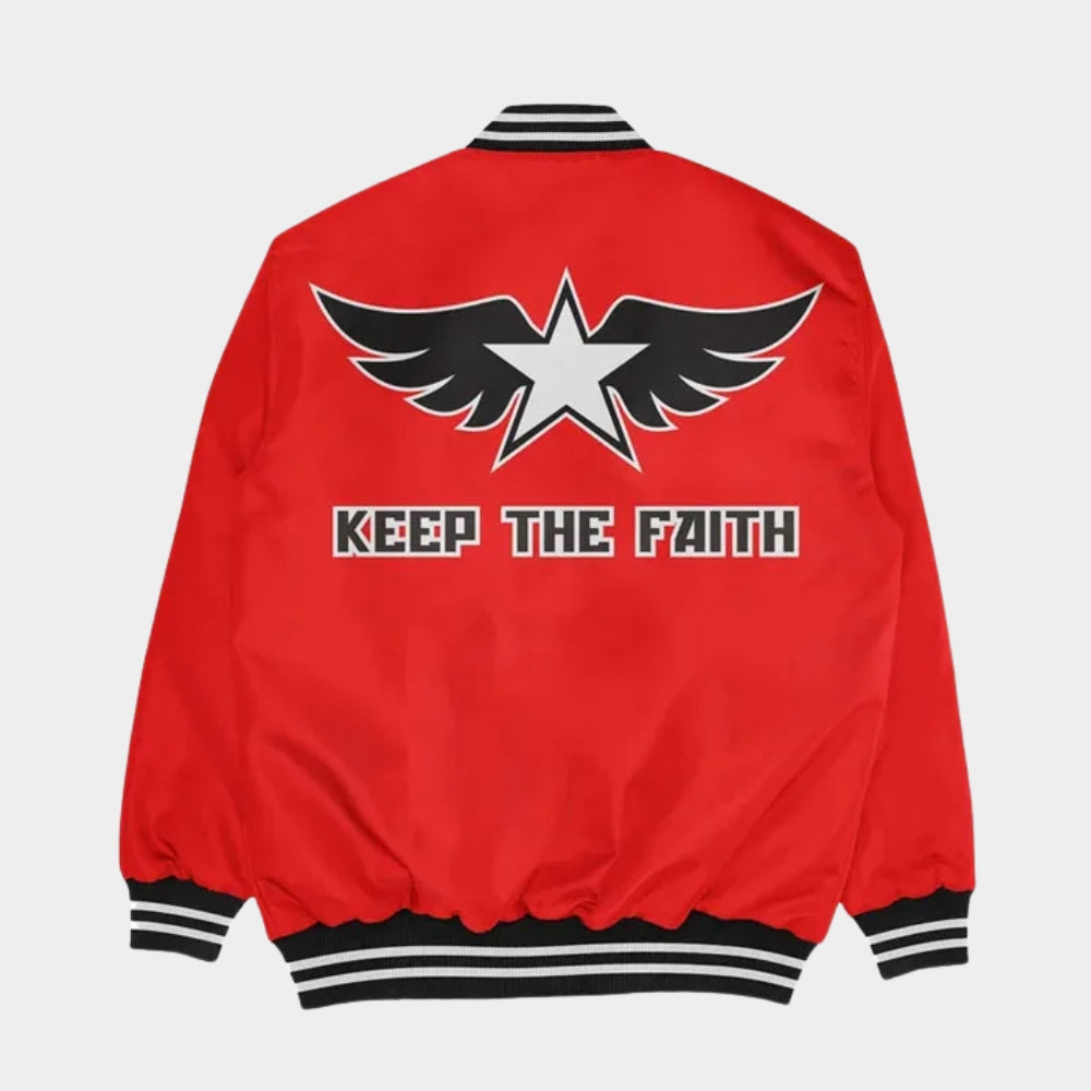 Fatal Fury Rock Howard Red Varsity Jacket