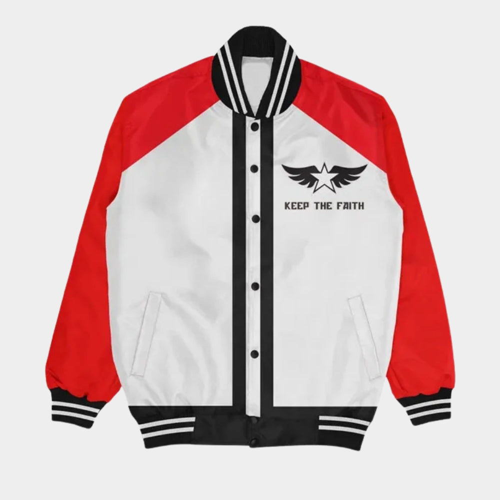 Fatal Fury Rock Howard Red Varsity Jacket