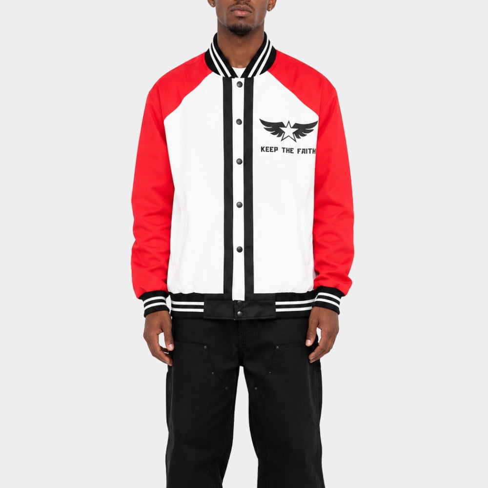 Fatal Fury Rock Howard Red Varsity Jacket
