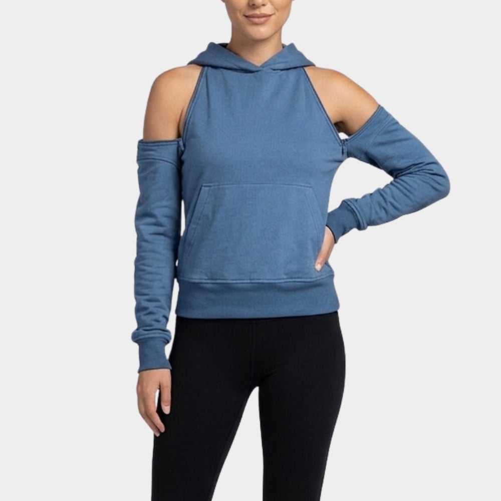 Feel the Beat Sofia Carson Zip-Off Sleeve Hoodie