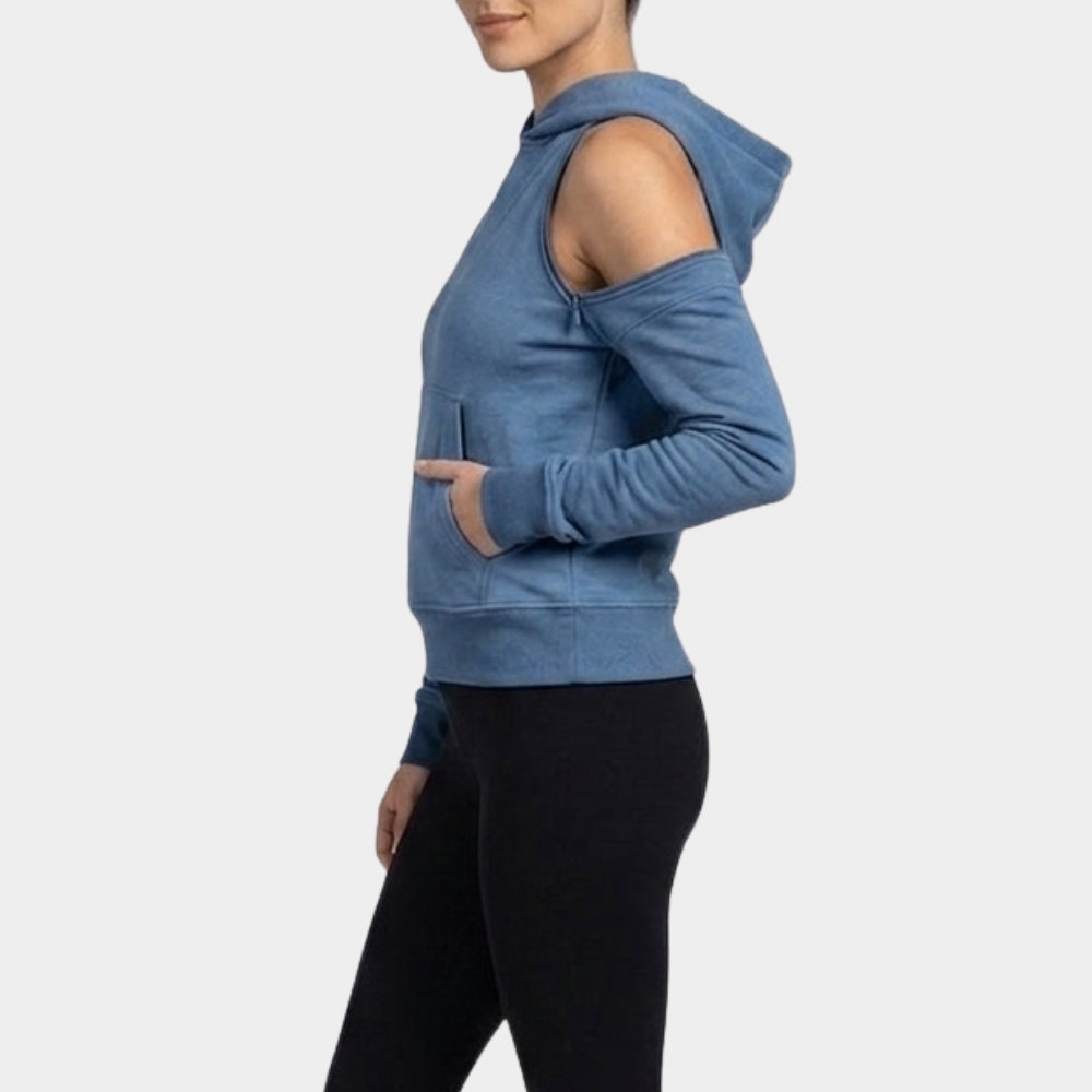 Feel the Beat Sofia Carson Zip-Off Sleeve Hoodie