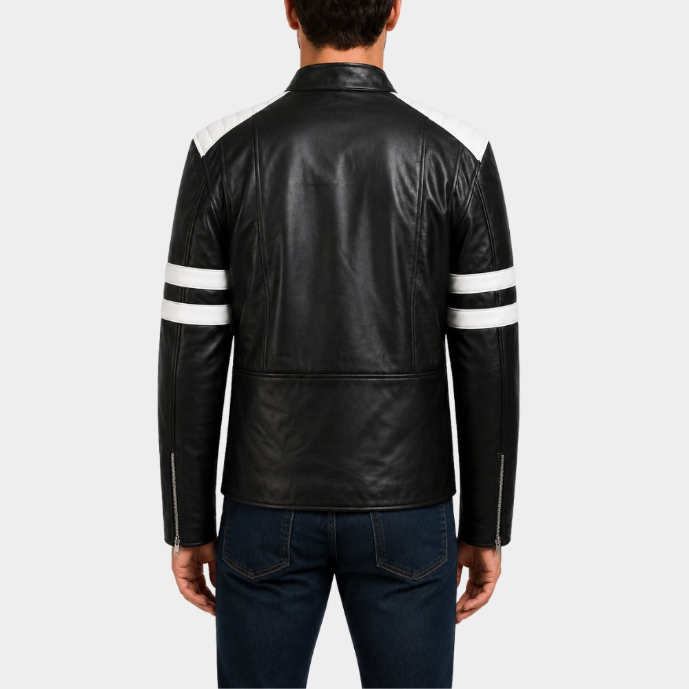 Fight Club “MAYHEM” Leather Jacket