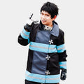 Fire Force  Shinra Kusakabe Cotton Jacket For Men & Women -  Character Front View