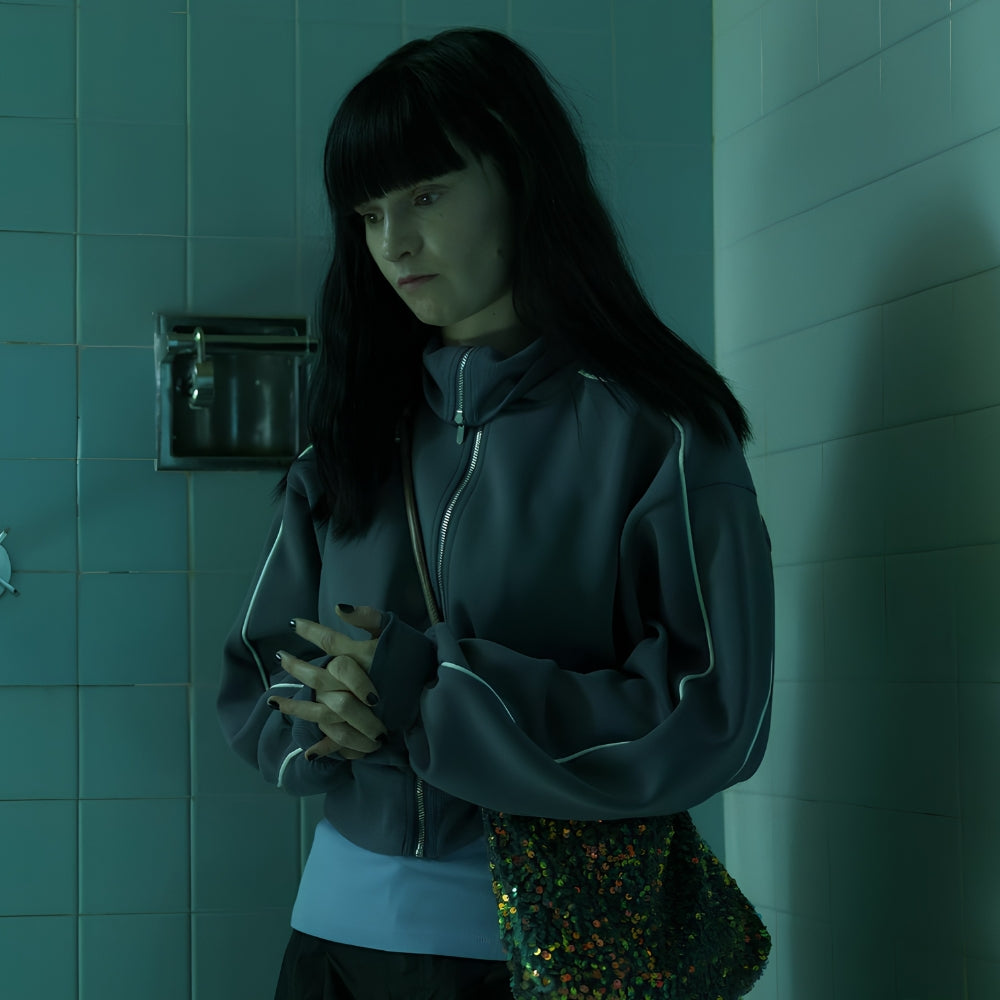 Furious Lola Petticrew Grey Track Jacket