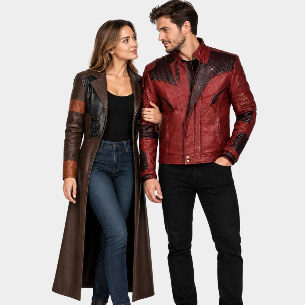 GOTG Star-Lord and Gamora Couple Costume Jacket