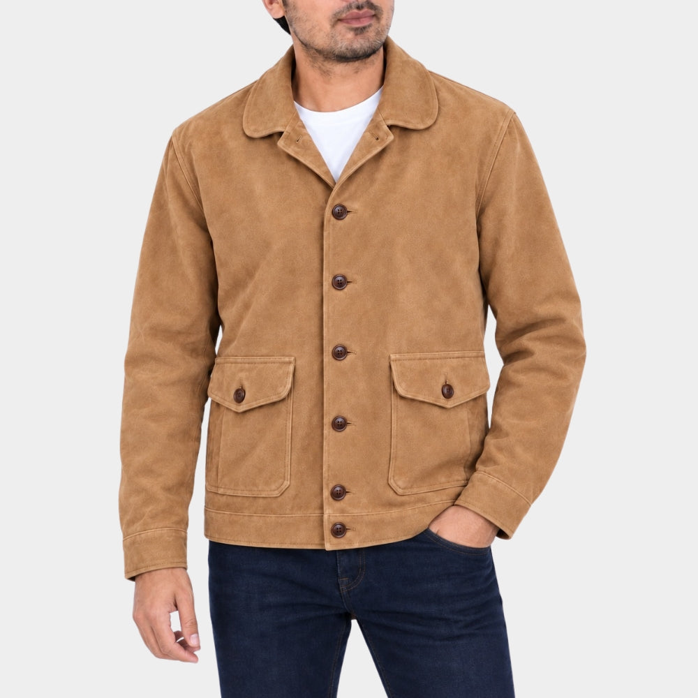 Gentle Monster Laurence Rupp Suede Leather Jacket