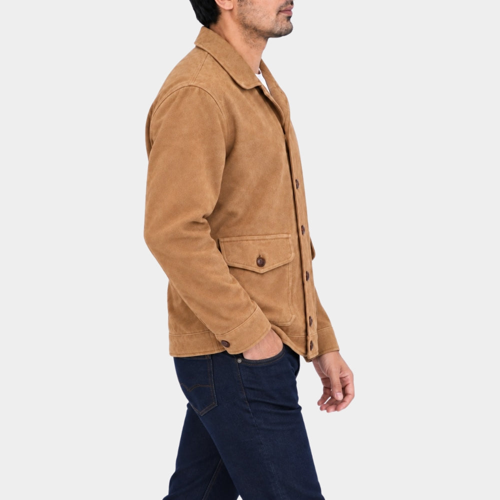 Gentle Monster Laurence Rupp Suede Leather Jacket