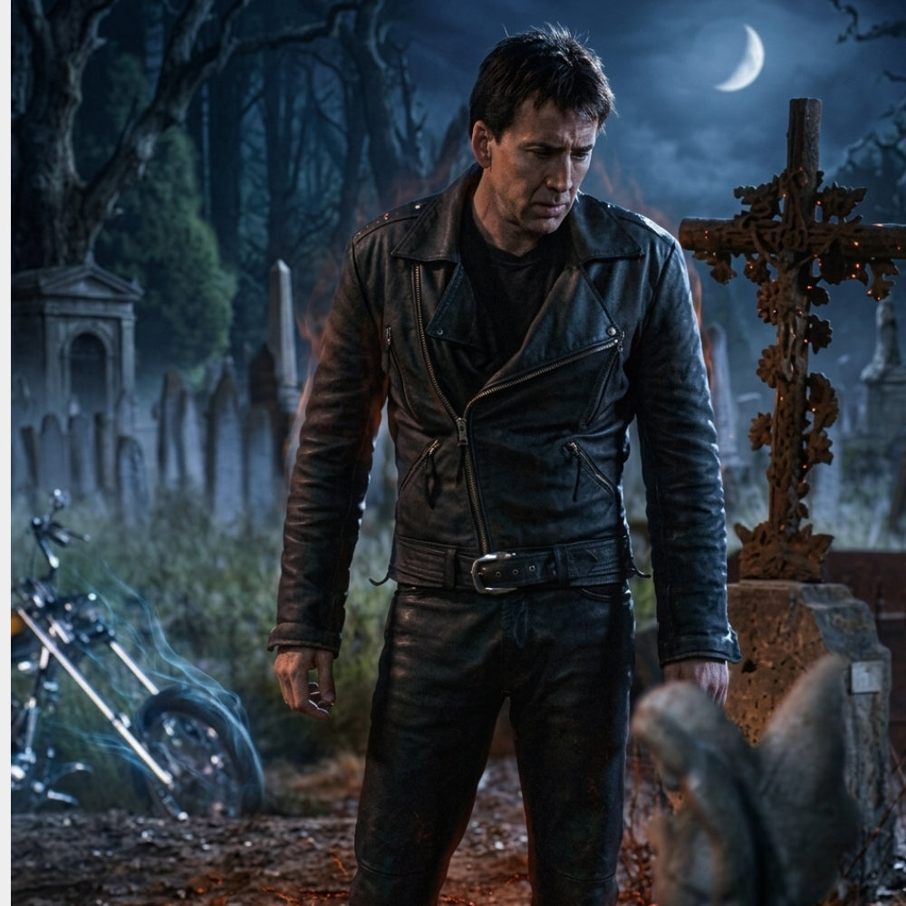 Ghost Rider Nicolas Cage Jacket