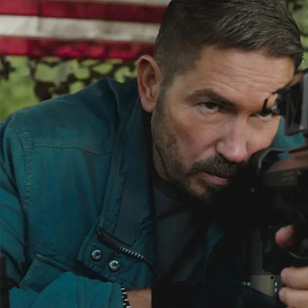 Ghost Soldier Jim Caviezel Blue Tactical Jacket