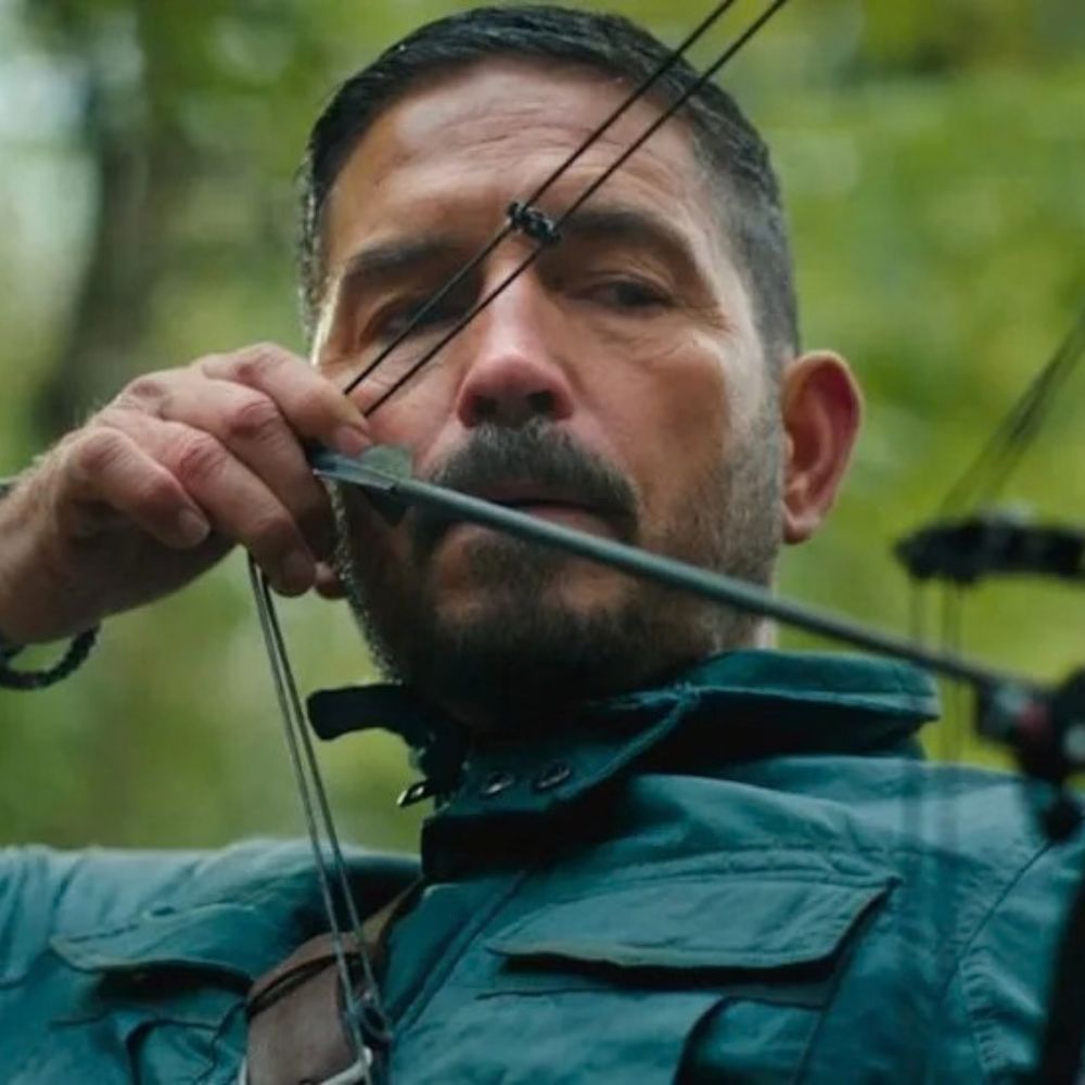 Ghost Soldier Jim Caviezel Blue Tactical Jacket