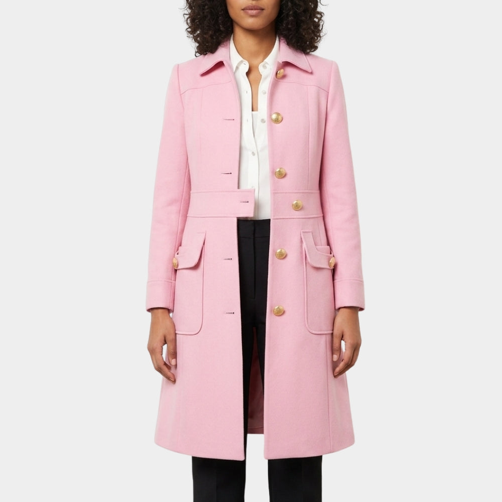 Gilmore Girls Lauren Graham Pink Trench Coat
