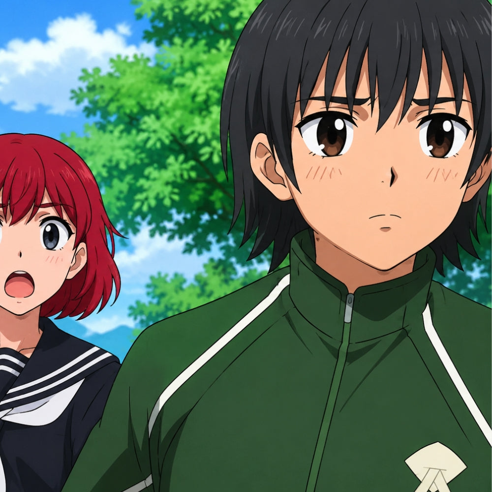 Goodbye Lara Mari Ōtsu Green Jacket